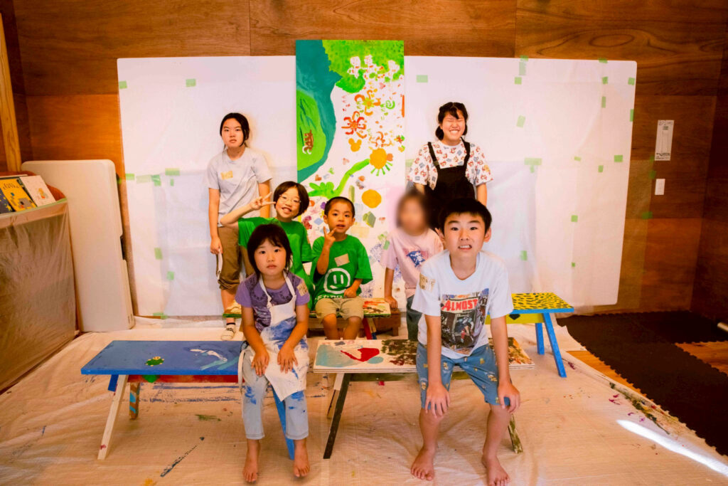 インクルーシブワークショップに参加してくれた子供たちの画像